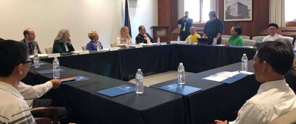Gayle Manchin meeting with BPSOS delegation 2019