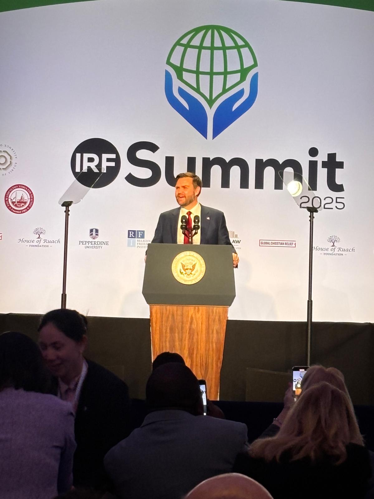 JD Vance IRF Summit 2025
